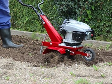 Einhell Benzin Bodenhacke GC-MT 1636 (1,3 kW, 36 cm Arbeitsbreite, 20 cm Arbeitstiefe, Bremssporn und Führungsgriffe höhenverstellbar) - 