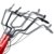 Einhell Benzin Bodenhacke GC-MT 1636 (1,3 kW, 36 cm Arbeitsbreite, 20 cm Arbeitstiefe, Bremssporn und Führungsgriffe höhenverstellbar) - 