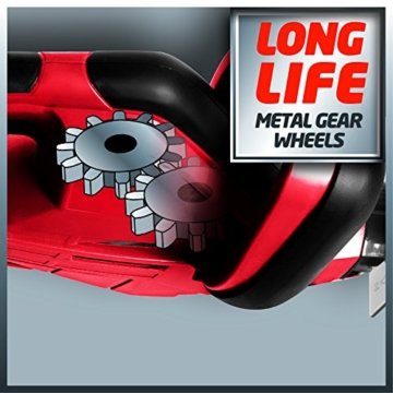 Einhell Elektro Heckenschere GC-EH 4550 (450 Watt, 500 mm Schnittlänge, 16 mm Zahnabstand) - 