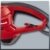 Einhell Elektro Heckenschere GC-EH 5550 (550 Watt, 500 mm Schnittlänge, 26 mm Zahnabstand, Schnittgutsammler) - 