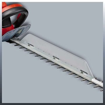 Einhell Elektro Heckenschere GE-EH 6560 (650 W, 600 mm Schnittlänge, 30 mm Zahnabstand, Schnittgutsammler, Kabelzugentlastung) - 