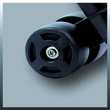 Einhell Elektro Laubsauger Laubbläser GC-EL 2500 E (2500 W, bis 240 km/h, 40 L Fangsack, Drehzahlregulierung, Tragegurt) - 