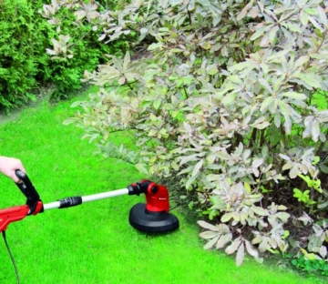Einhell Elektro Rasentrimmer GC-ET 4025 (400 W, 25 cm Schnittkreis, 1,6 mm Nylonfaden, Tipp-Automatik) - 