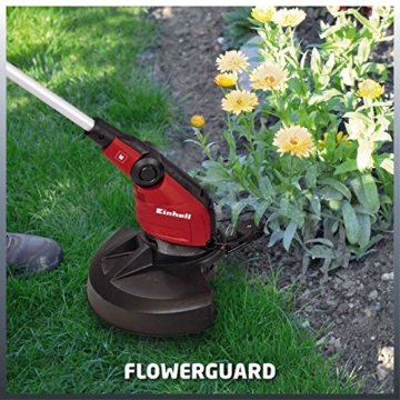 Einhell Elektro Rasentrimmer GC-ET 4530 Set (450 Watt, 30 cm Schnittbreite, 10 m Fadenlänge, teleskopierbar, inkl. 3 Fadenspulen) - 