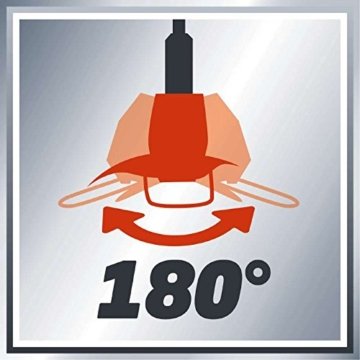 Einhell Elektro Rasentrimmer GC-ET 4530 Set (450 Watt, 30 cm Schnittbreite, 10 m Fadenlänge, teleskopierbar, inkl. 3 Fadenspulen) - 