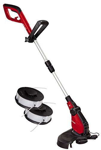 Einhell Elektro Rasentrimmer GC-ET 4530 Set (450 Watt, 30 cm Schnittbreite, 10 m Fadenlänge, teleskopierbar, inkl. 3 Fadenspulen) - 