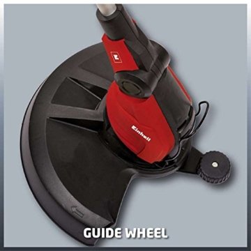 Einhell Elektro Rasentrimmer GC-ET 4530 Set (450 Watt, 30 cm Schnittbreite, 10 m Fadenlänge, teleskopierbar, inkl. 3 Fadenspulen) - 