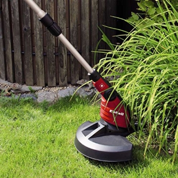 Einhell Elektro Rasentrimmer GC-ET 4530 Set (450 Watt, 30 cm Schnittbreite, 10 m Fadenlänge, teleskopierbar, inkl. 3 Fadenspulen) - 