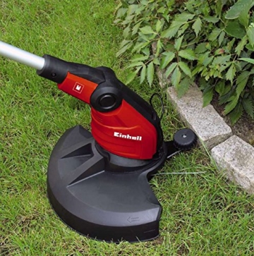 Einhell Elektro Rasentrimmer GC-ET 4530 Set (450 Watt, 30 cm Schnittbreite, 10 m Fadenlänge, teleskopierbar, inkl. 3 Fadenspulen) - 