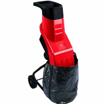 Einhell Häcksler GH-KS 2440 (2400 Watt, 40 mm Aststärke, inkl. Stopfer und Fangsack) - 
