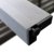 Eleganter Gartentisch für bis zu 8 Personen Aluminium Polywood / Non Wood Tischplatte 205x90cm grau/grau Esszimmertisch Küchentisch Esstisch Gartenmöbel Terrassenmöbel Esszimmermöbel - 