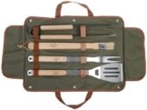 Esschert Design Grillbesteck, grün, 49.8 x 4.7 x 26, GT37 -