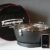 Feuerdesign Tischgrill Vesuvio anthrazit -