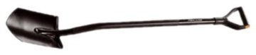 Fiskars 131430/1224255 Gärtnerspaten, spitz, D-Griff, Länge: 124,5 cm -
