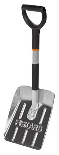 Fiskars Auto-Schneeschaufel, Schwarz&Silber - 