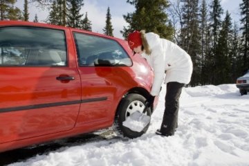 Fiskars Auto-Schneeschaufel, Schwarz&Silber - 