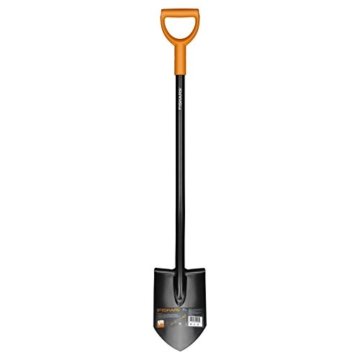 Fiskars Gärtnerspaten, Massiv, Spitz - 