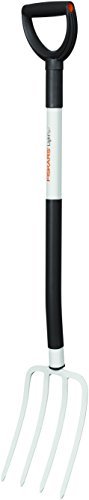 Fiskars Spatengabel, Light, schwarz/grau, 113,0x18,0x4,5 cm, 1019603 - 