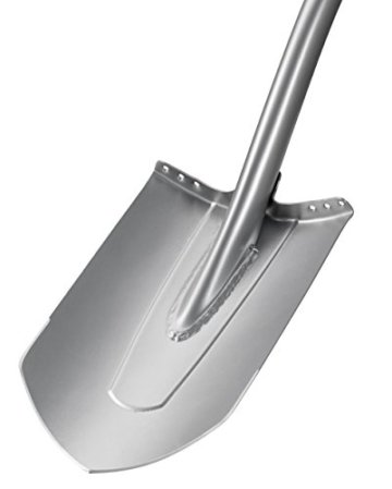 Fiskars XactTM Gärtnerspaten, spitz,  Größe L  (für Anwender zwischen 175-195 cm Größe) , Schwarz - 