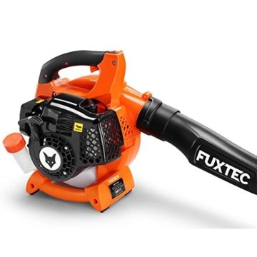 FUXTEC Benzin Laubbläser FX-LB126 inkl. 2 Blasrohre 2in1 Funktion auf Laubsauger erweiterbar, getestet Oberklasse 1,4 - 