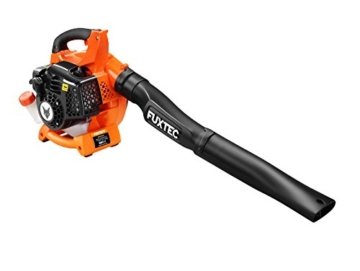 FUXTEC Benzin Laubbläser FX-LB126 inkl. 2 Blasrohre 2in1 Funktion auf Laubsauger erweiterbar, getestet Oberklasse 1,4 -