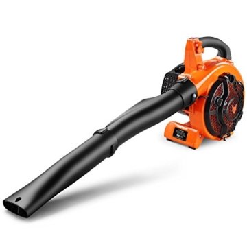 FUXTEC Benzin Laubbläser FX-LB126 inkl. 2 Blasrohre 2in1 Funktion auf Laubsauger erweiterbar, getestet Oberklasse 1,4 - 