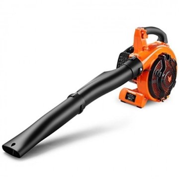 FUXTEC Benzin Laubsauger FX-LBS126 Laubbläser Häcksler 4in1 Funktion inkl. zwei Blasrohre und Fangsack, getestet Oberklasse 1,4 - 