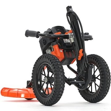 FUXTEC Benzin Motorsense auf Rädern FX-FSR152 mit 52 cc, großen Lufträdern und 3 PS Leistung Trimmer Rasentrimmer Freischneider fs Faden 2-Takt - 