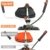 FUXTEC Benzin Motorsense FX-MS152 mit 52 cc, 2in1 Multitool , Profi-Tragegurt und 3 PS Leistung Trimmer Rasentrimmer Freischneider fs Faden 2-Takt, getestet in der Oberklasse mit Note 1,4 Easy Starter - 