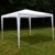 Garten-Pavillon 3 x 3 m, wasserdicht, inklusive Heringe, Abspannseile, Eckverbinder, Material PE-Plane 110 g/m², Metallgestänge lackiert, Stecksystem Montage ohne Werkzeug, weiß - 