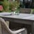 Gartenmöbel Set Como-6 Tisch ausziehbar Holzdekor mit 6 Sessel Rattan Polyrattan Geflecht - 
