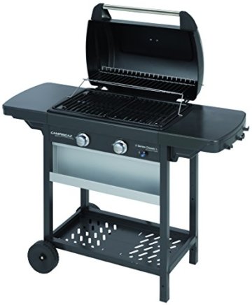 Gasgrill 2 Series Classic L mit zwei Zeltbrennern aus Stahl, Leistung 7500 Watt, Thermometer im Deckel integriert - 