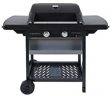 Gasgrill 2 Series Classic L mit zwei Zeltbrennern aus Stahl, Leistung 7500 Watt, Thermometer im Deckel integriert -