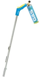 Gloria Unkrautbrenner Thermoflamm bio Comfort mit Griffzündung,1xGaskartusche und extra Länge -