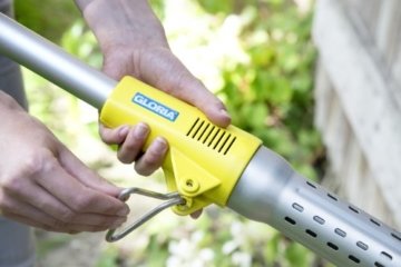 Gloria Unkrautbrenner Thermoflamm bio Electro Unkrautbrenner/Grillzünder, gelb - 