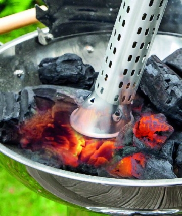 Gloria Unkrautbrenner Thermoflamm bio Electro Unkrautbrenner/Grillzünder, gelb - 