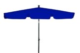 GoodSun Sonnenschirm, Rechteckschirm FL ca. 180x120cm/4tlg. D. 810 dunkelblau -