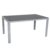greemotion Gartentisch Alu Monza, in zwei Größen erhältlich - Outdoor-Esstisch aus Metall mit Glastischplatte in Steinoptik - Gartenmöbel geeignet für Garten, Terrasse & Balkon -