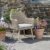 greemotion Rattansessel Mallorca im 2er-Set - Loungesessel aus Rattan mit Alu-Beinen in Holz-Optik - Rattanstühle braun - Gartensessel aus Polyrattan - Korbsessel mit Auflage in Grau, Indoor & Outdoor - 