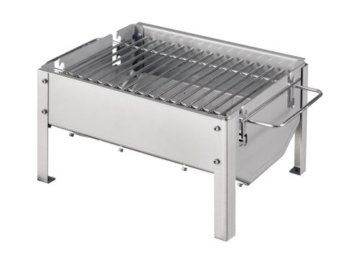 Haape Holzkohlegrill - Tischgrill Cres, 100% Edelstahl, 1 St -