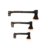Hecht 3er Axt Set No 7 Spaltaxt Axt Beil Spalthammer Axtset Spaltbeil Neu - 