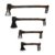 Hecht 4er Axt Set No 3 Spaltaxt Axt Beil Spalthammer Axtset Spaltbeil Neu -