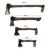 Hecht 4er Axt Set No 8 Spaltaxt Axt Beil Spalthammer Axtset Spaltbeil Neu -