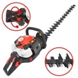 HECHT Benzin-Heckenschere 9246 Motor-Strauch-Schere (1 PS, 70 cm Schwertlänge und 20 mm Ø Schnittstärke) -