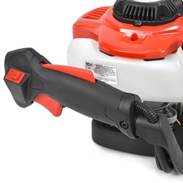 HECHT Benzin-Heckenschere 9375 Motor-Strauch-Schere (0,95 PS, 72 cm Schwertlänge und 20 mm Ø Schnittstärke) - 