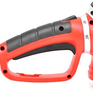 HECHT Elektro-Heckenschere 610 Strauch-Schere (600 Watt, 68 cm Schwertlänge und 24 mm Ø Schnittstärke) - 
