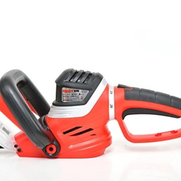 HECHT Elektro-Heckenschere 610 Strauch-Schere (600 Watt, 68 cm Schwertlänge und 24 mm Ø Schnittstärke) - 