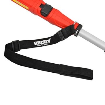 HECHT Elektro-Heckenschere 675 Teleskop-Strauch-Schere (750 Watt, Schnittlänge von 510 mm, ausziehbarer Teleskopstiel) - 