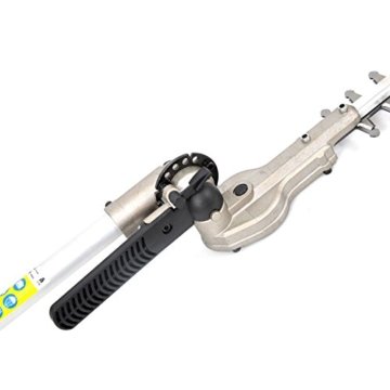 HECHT Elektro-Heckenschere 695 Teleskop-Strauch-Schere (900 Watt, inkl. Aufsatz-Verlängerung (50 cm) Gesamtlänge bis 2,50 m, Schnittbreite: 410 mm) - 