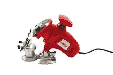 HECHT Ketten-Schleifgerät 9 Kettenschärfer (zum Schleifen für alle gängigen Sägeketten 180Watt) -